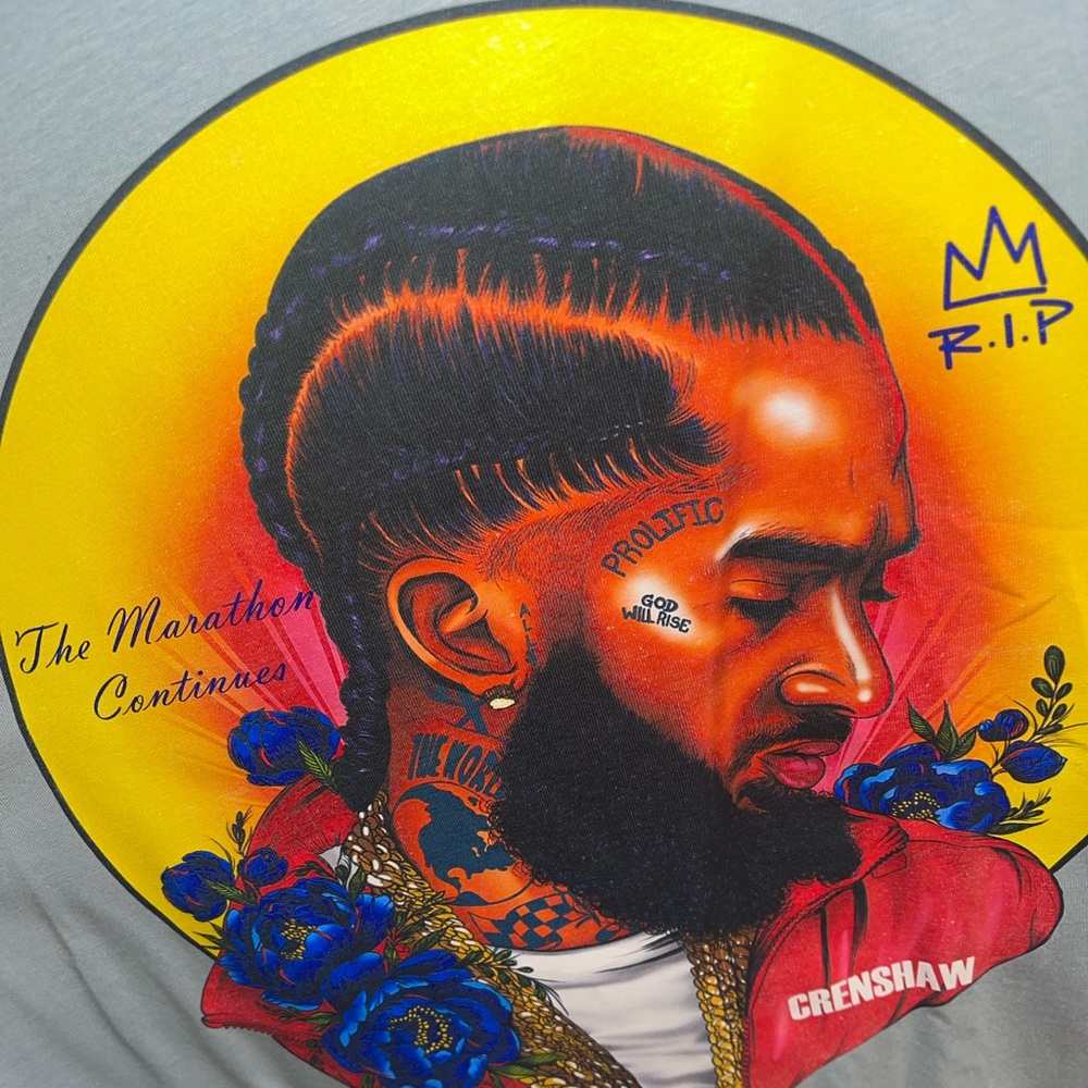 Nipsey hustle t shirt
